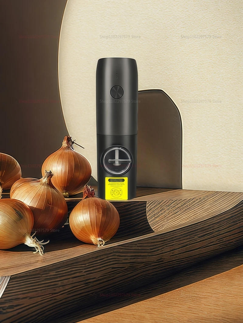 Description Picture 6 of itemElectric Salt and Pepper Grinder Set USB Rechargeable Automatic Pepper Mill Adjustable Coarseness One-Handed Operation for Home