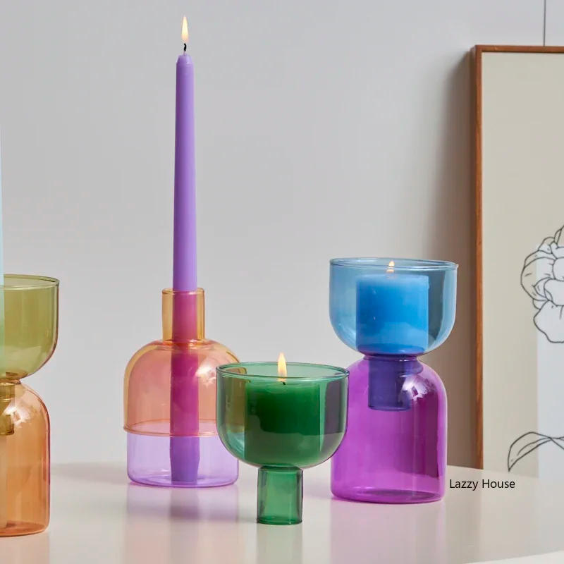 Description Picture 6 of itemFloriddle Glass Candle Holder Candles Stand Home Decor Terrarium Hydroponic Plant Flower Vase Decorative Bottle Bowl Container