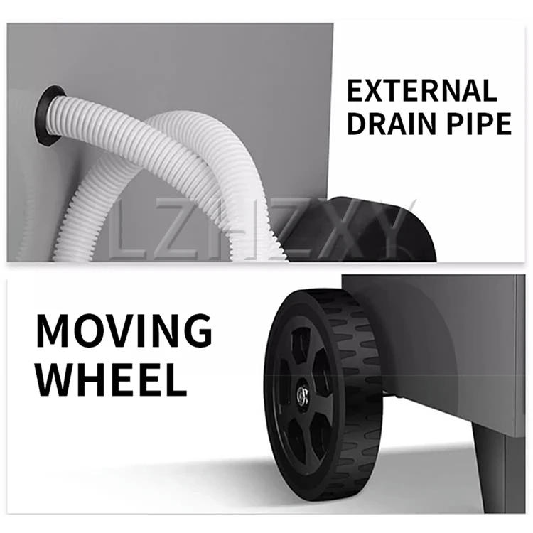 Description Picture 5 of item60L/D dehumidifier industrial 700W dehumidifier basement warehouse workshop moisture absorber 7L water tank 220V