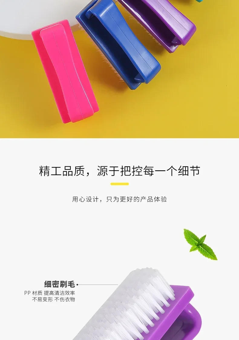 Description Picture 4 of itemNail Brushes Multifunctional Acrylic Nail Art Manicure Pedicure Soft Remove Dust Plastic Cleaning Nail Brushes Dust File Tools