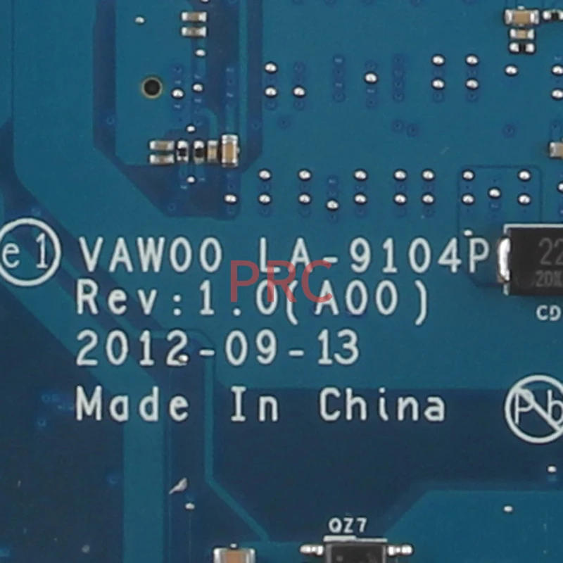 Description Picture 6 of itemFor Dell Inspiron 3521 5521 Laptop Motherboard LA-9101P LA-9104P 0P14T7 00P6TK 0MFPVH I3 I5 I7 3th With GPU Notebook Mainboard