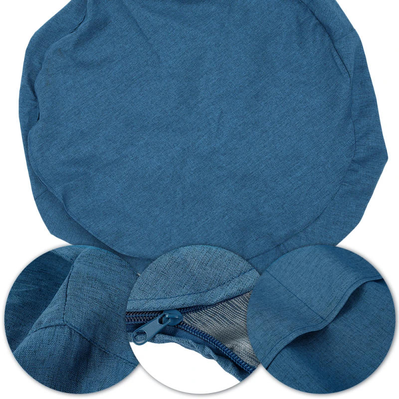 Description Picture 3 of itemLarge Bean Bag Lazy Seat Chair Sofa Cover Couch Soft Fluffy Breathable Adult Child Tatami Living Room Decorative Outdoor