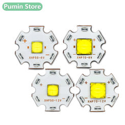 LED Bead DC6V DC12V 1.5A 3A 2.4A 4.8A Strong Flashlight Bead 18W 30W White Light For Headlight Bead Light Source Accessories DIY