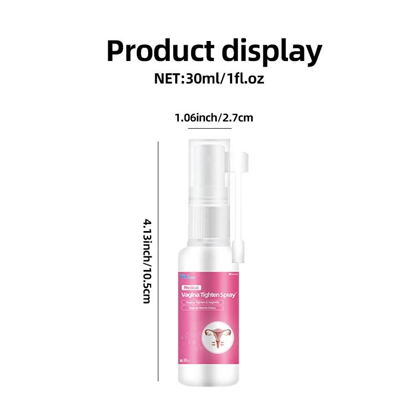 Description Picture 6 of itemNatural Vaginal Tightening Spray Feminine Hygiene Products And Vagina Narrow Shrinking Gynecological Cream Privates Care 30Ml