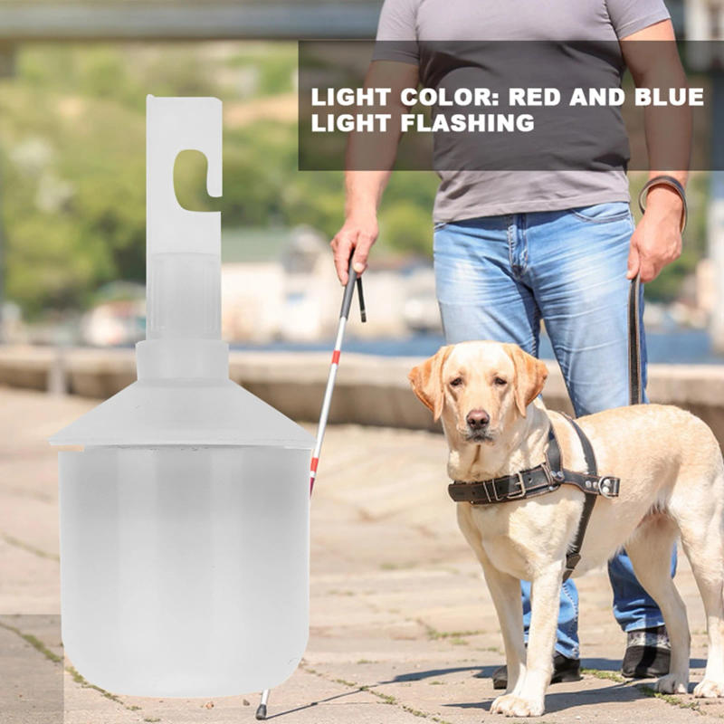 Description Picture 4 of itemBlind Walking Cane Tip Electric Cane Tip with Light Hook Type Replacement Accessory for Blind Walking Stick