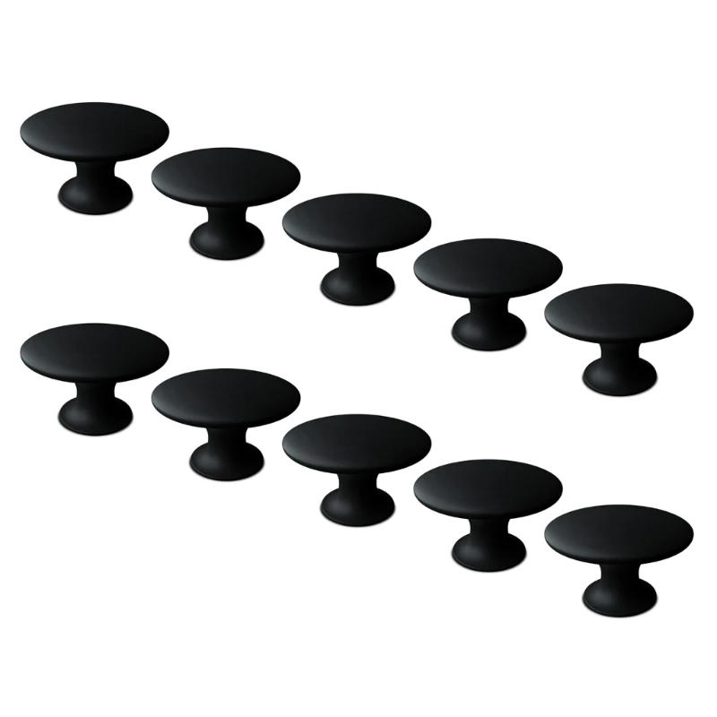 Description Picture 5 of itemBundle of 10 Adhesive Furniture Hardware Knobs Wardrobe Door Finger Pulls Handle Dropship