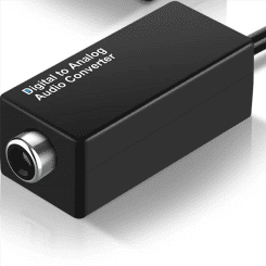 Digital To Analog Audio Converter Digital To Coaxial Analog 3.5Mm USB Decoder Adapter For TV For  For PS4ABGI