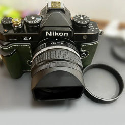Metal Square Lens Hood For Nikon Z 28mm F2.8 / Z28mm F2.8 SE  Z7II Z6II Z5 ZFC ZF Z50 Z7 Z6 Z9 Z8  Camera Lens Accessories