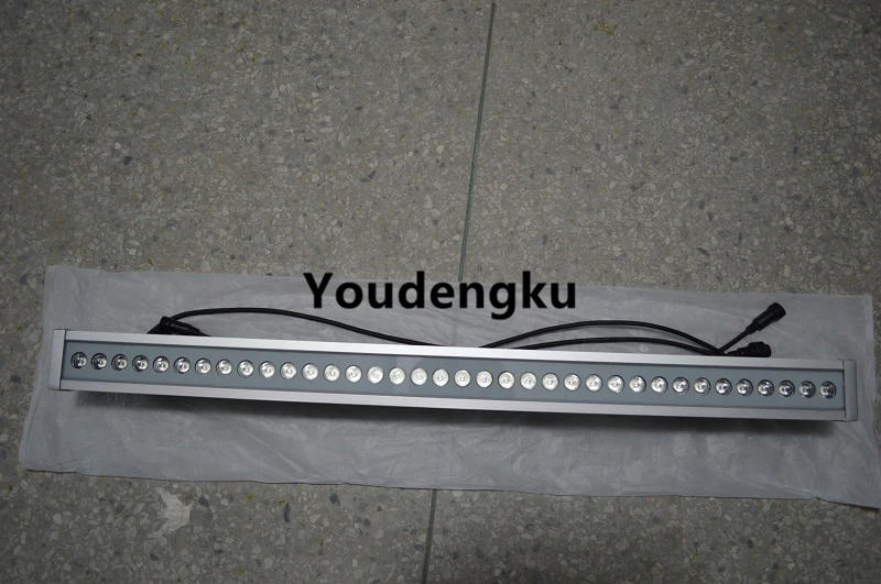 Description Picture 2 of item4 pieces Outdoor led wall washer ip65 dmx 36x3W RGB 3in1 LED wall wash linear bar waterproof lightJ disco
