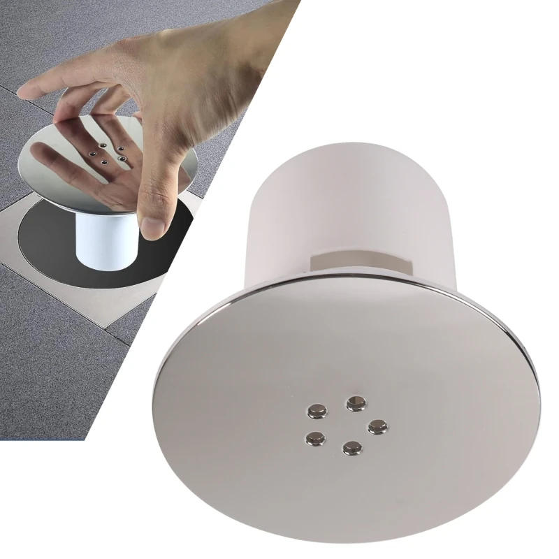 Description Picture 4 of itemShower Drain Cover Shower Trap Cover Replacement Shower Plughole Cover Shower Waste Trap Cover Shower Tray Plug Hole