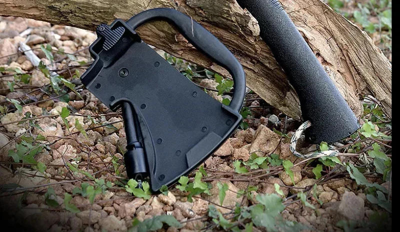 Description Picture 2 of itemMultifunctional Outdoor Axe Wood Cutting Axe Field Equipment Axe Mountain Cutting Axe Lifesaving Whistle Serrated Knife