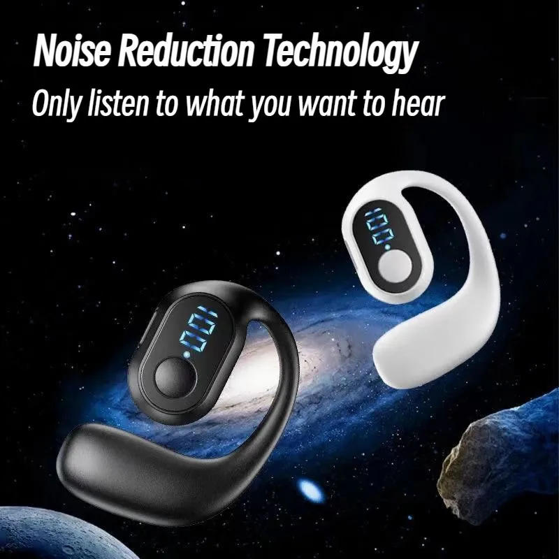 Description Picture 4 of itemWireless Bluetooth 5.4 Headphone Digital Display Single Earbud Ultra Long Standby Business Earphone HD Call Headset Outdoor