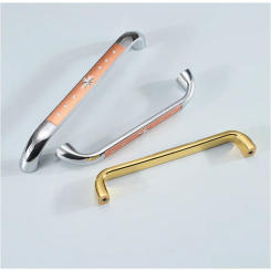 Cabinet Drawer Door Pull Handle Knob Aluminium Black Gold Bright Chrome Home Kitchen Closet Wardrobe Cupboard Furniture Hardware