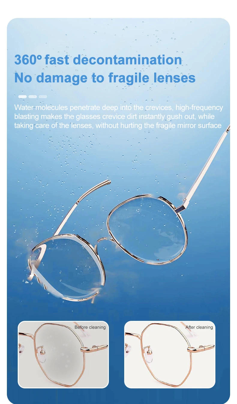 Description Picture 4 of itemUltrasonic Cleaning Machine Portable Sonicator Bath Vibration Cleaner Washing For Watches Glasses Denture Teeth Jewelry Parts