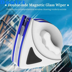 3-8MM Window Cleaner Magnetic for Single-layer Glass Window Cleaning Tool Automatic Water Discharge Double-layer Wiper for Home