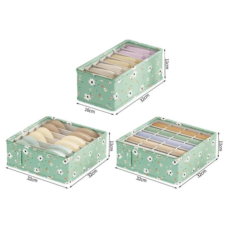 Description Picture 5 of itemUnderwear Cabinet Drawer Organizer Socks Clothing Storage Box Wardrobe Organizer Clothes Ties Pants Bra Socks Storage Organizers