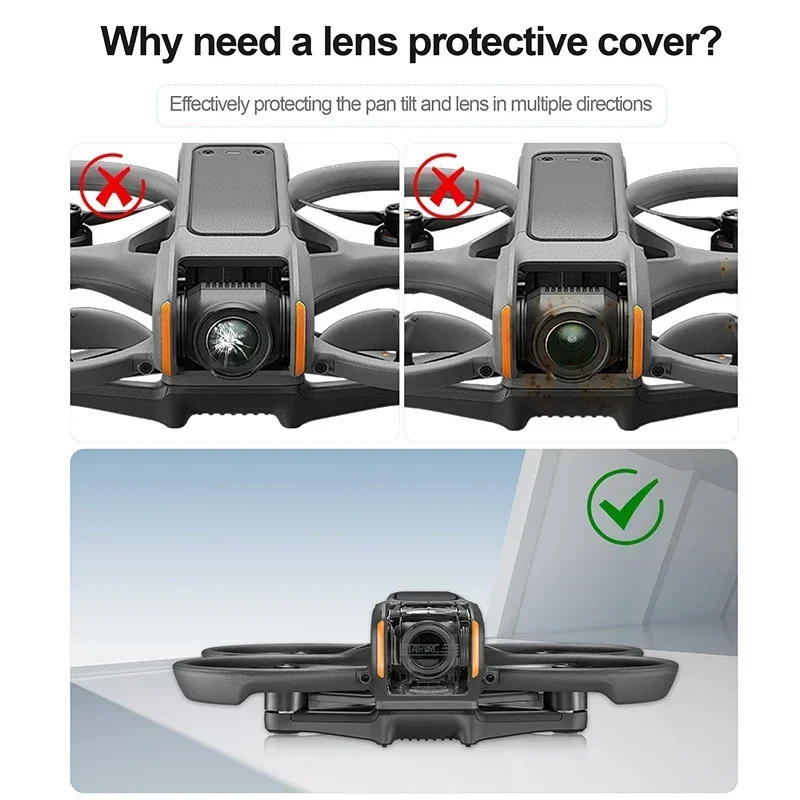Description Picture 3 of itemCamera Lens Cap Cover For DJI Avata 2 Gimbal Protector Guard For DJI Avata 2 Drone Accessories