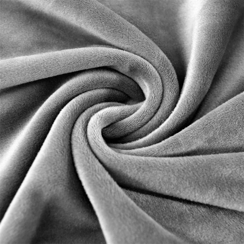 Description Picture 5 of item2pcs/set Elastic Solid Color Tub Chair Cover Stretch Velvet Club Sofa Covers with Seat Cushion Covers for Living Room Hotel