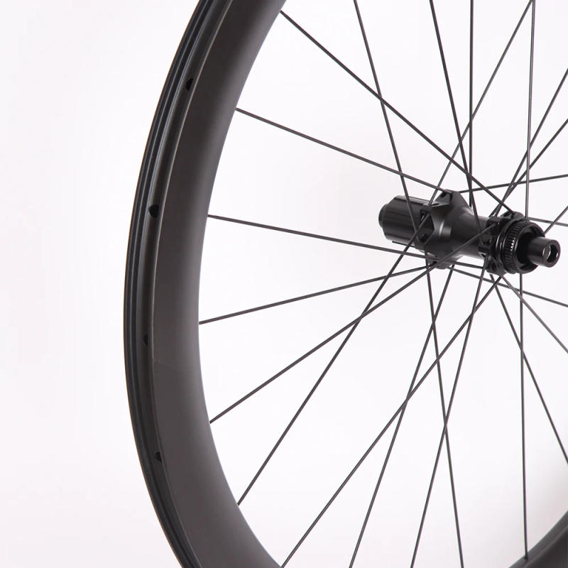 Description Picture 6 of itemELITE Wheels-Carbon Road Bicycle Wheelset, Disc Brake, Matte Glossy Rim, HG, XDR, 700C, Bike Accessories