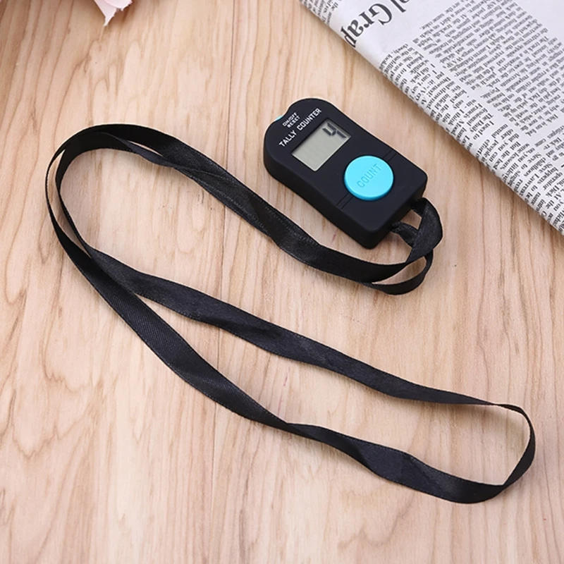 Description Picture 4 of item4-digit Digital Electronic Counter with Sound Manual Reset Tally Decompression Relaxation Finger Tool for Meditation