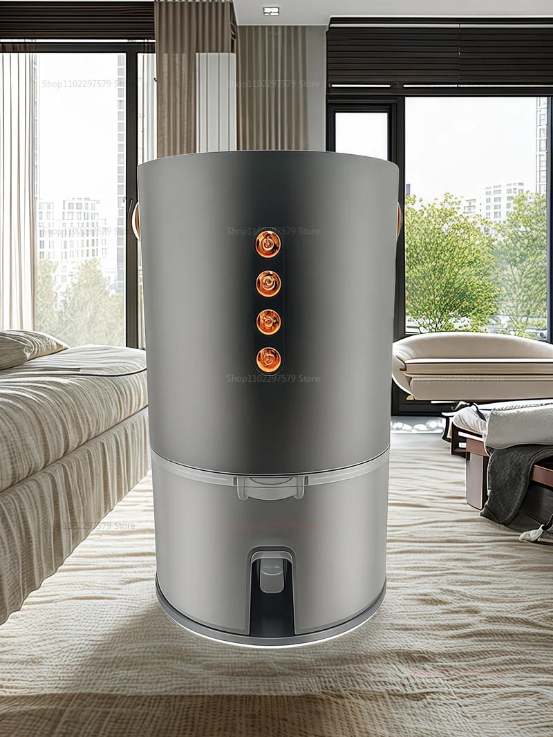 Description Picture 4 of itemSmart Air Purifier Dehumidifier For Home Mini Silent Moisture Absorber Compact Portable Dryer Quiet Dehumidification Device