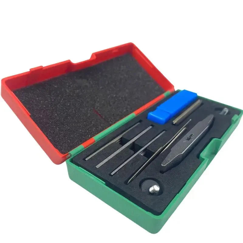 Description Picture 5 of item1 box AB Three-Head Tin Foil Tools Full Set Locksmith Tool Supplies Repair Accessories Kit Good quality