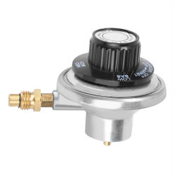 Zinc Alloy 1"-20UNF Propane Gas Low Pressure Adjustable Regulator Control Valve BBQ Grill