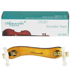 AS-560 Astonvilla Violin Shoulder Rest For 4/4 3/4 1/4 1/2 Fiddle Solid Wood  Shoulder Support for Acoustic Viola Accessories