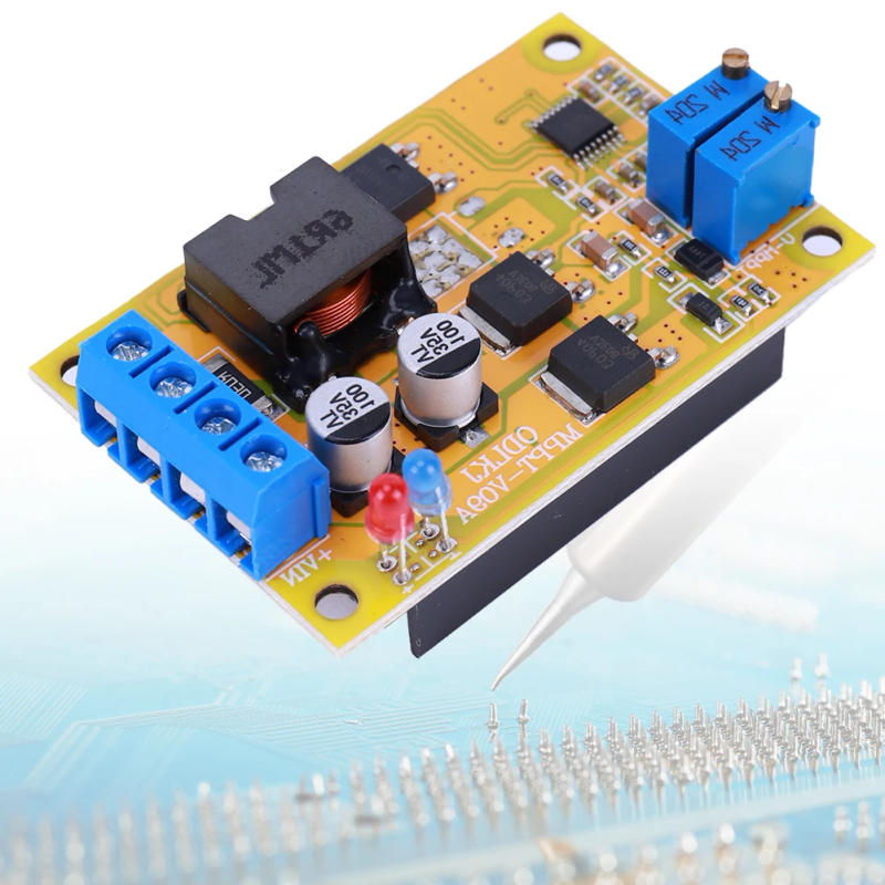 Description Picture 6 of itemDC 8-28V 5A/6A Charging Regulator Control Board Lithium Battery Charging Board Solar Panel Regulator MPPT Controller