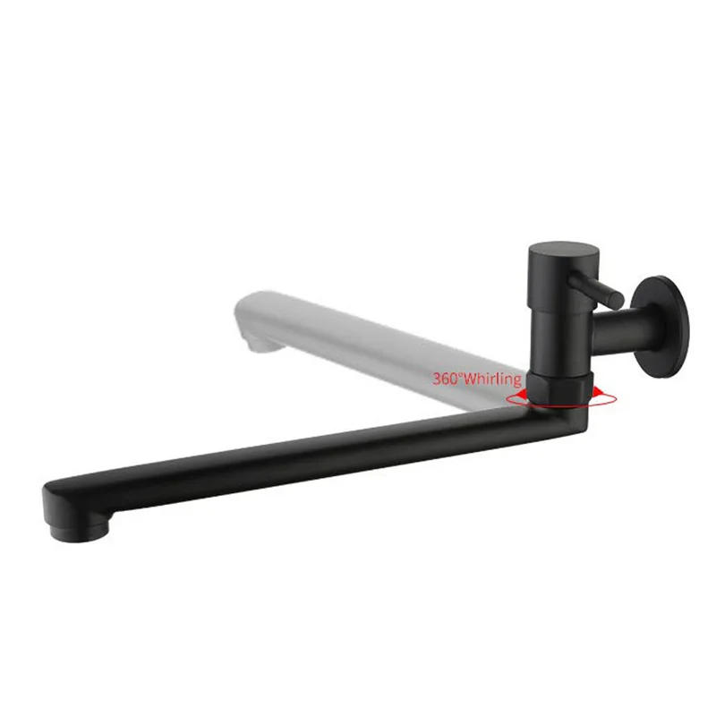 Description Picture 5 of item304 stainless steel kitchen faucet wall mounted single cooling