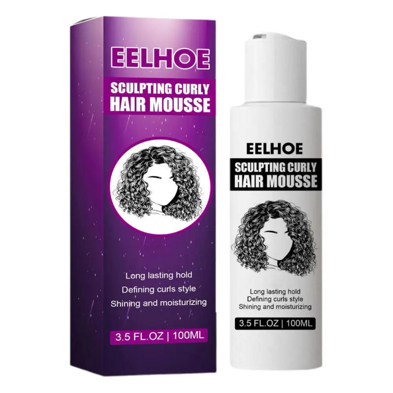 Description Picture 2 of itemEelhoe Curl Enhancers Styling Elastin Anti-frizz Curly Care Repair Moisturizing Curling Hair 100ml Hair Beauty Styling Agen S7l3