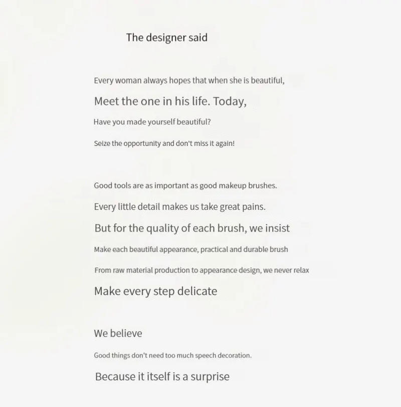 Description Picture 3 of item20 PCS Makeup Brush Set Eye Shadow Brush Set Foundation Brush Beauty Tools Super Soft Man-made Fibers Full Set