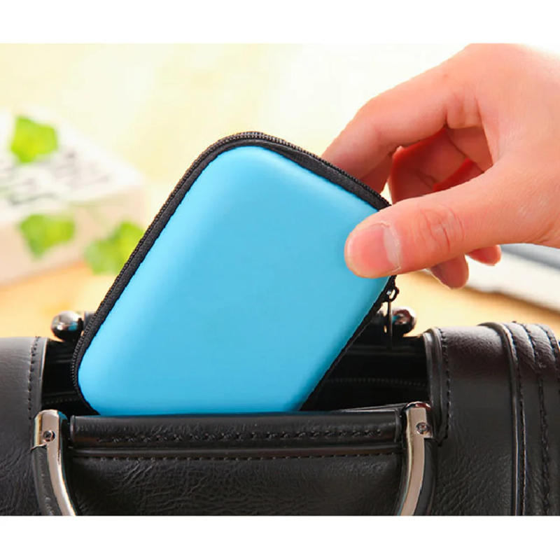 Description Picture 5 of itemTravel Portable Eva Storage Bag Zipper Pouch Mobile Phone Charger Protection Bag Mobile Hard Disk Bag U Disk Data Cable Storage