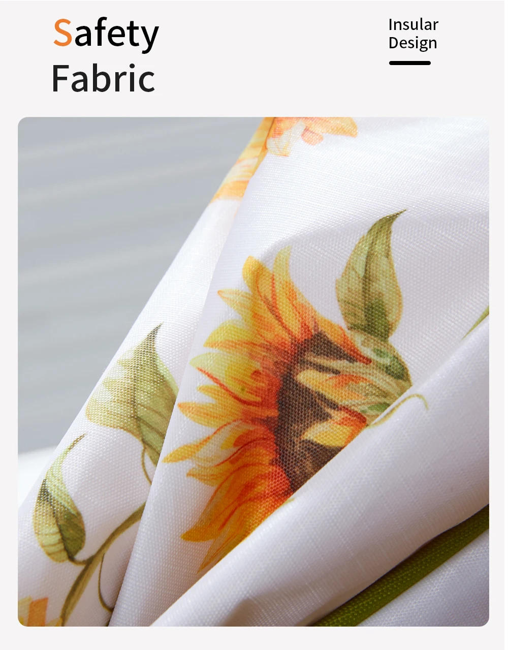 Description Picture 6 of itemInsular Mummy Large Capacity Diaper Stroller Bag Waterproof Outdoor Travel Diaper Maternity Bag Baby Nappy Travel Changing Bags