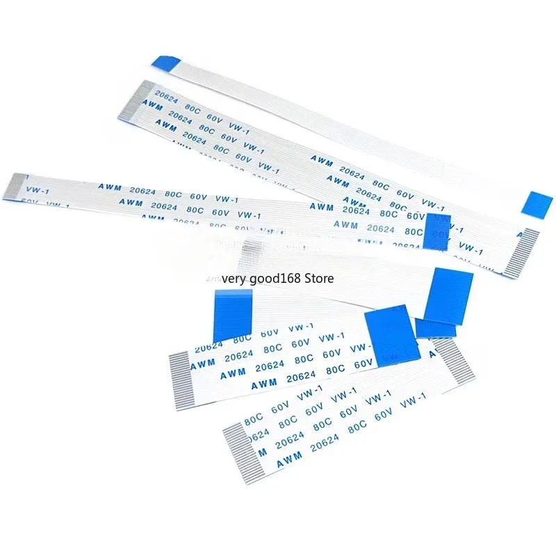 Description Picture 3 of item10PCS FPC/FFC Ribbon Flexible Flat Cable Pitch 0.5MM 34P Wire Length 6/10/15/20/25/30/40CM