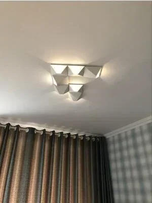 Description Picture 3 of itemLED Modern Geometric Iron Acryl Black White DIY Magic Box LED Lamp LED Light Wall lamp Wall Light Wall Sconce For Store Bedroom