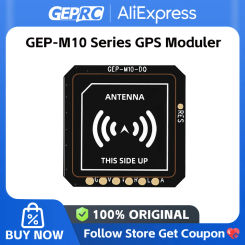 New GEP-M10 GPS Module with Series GEPRC GPS Nano/DQ Verision for MOZ7 FPV Drone Accessories Support GPS + BDS + Galileo + QZSS