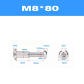 2set M8x80