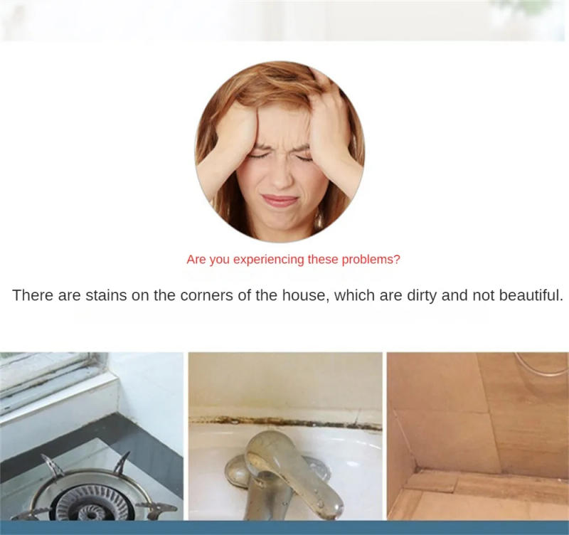 Description Picture 5 of itemPVC Waterproof Wall Sticker Self-adhesive Sink Stove Crack Strip Kitchen Bathroom Bathtub Corner Sealant Strip New Style