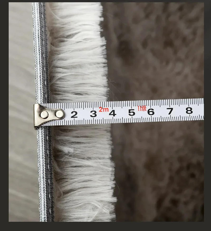 Description Picture 6 of itemLong Hair Tie-Dyed Silk Carpet Home Living Room Bedroom Full Bed Side Bay Window Carpet Floor Mat Door Mat Absorbent Foot Mat