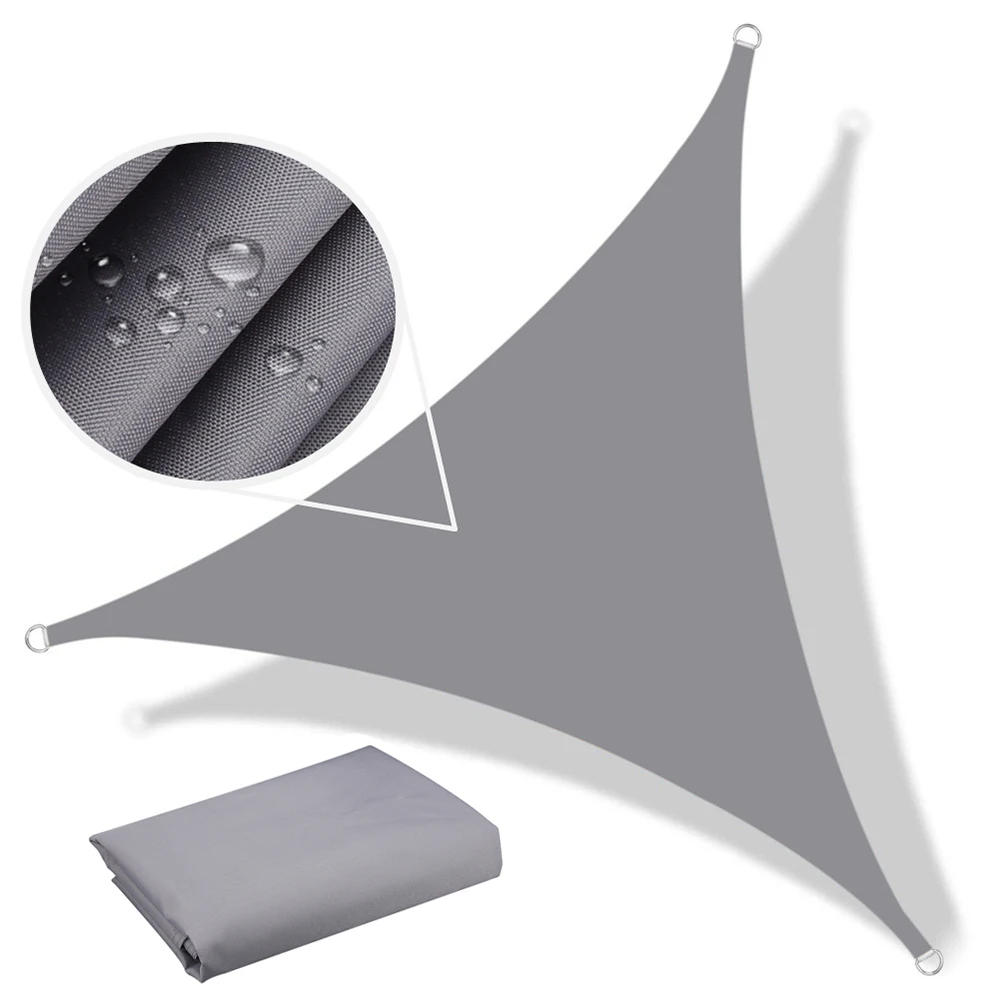 Description Picture 5 of itemMulti-size Triangle Sun Shade Sail Waterproof Outdoor Garden Patio Party Sunscreen Awing Sun Canopy For Beach Camping Pool