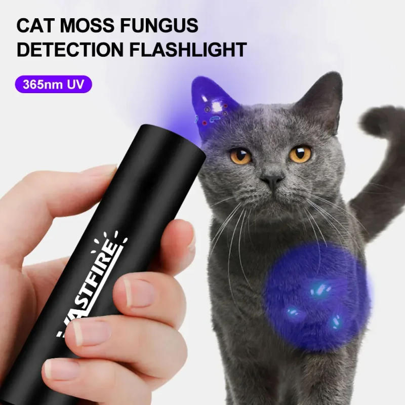 Description Picture 4 of itemMini Ultraviolet Handheld Torch 365nm UV Flashlight Purple Torch Jade Money Detector Pet Urine Stains Detector