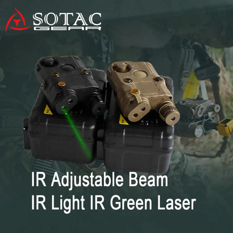 Description Picture 2 of itemSOTAC 2024 New Upgraded Ver PEQ-15 Adjustable Beam and IR Light IR Laser Green Lasers Hunting Scout Light with Control Switch