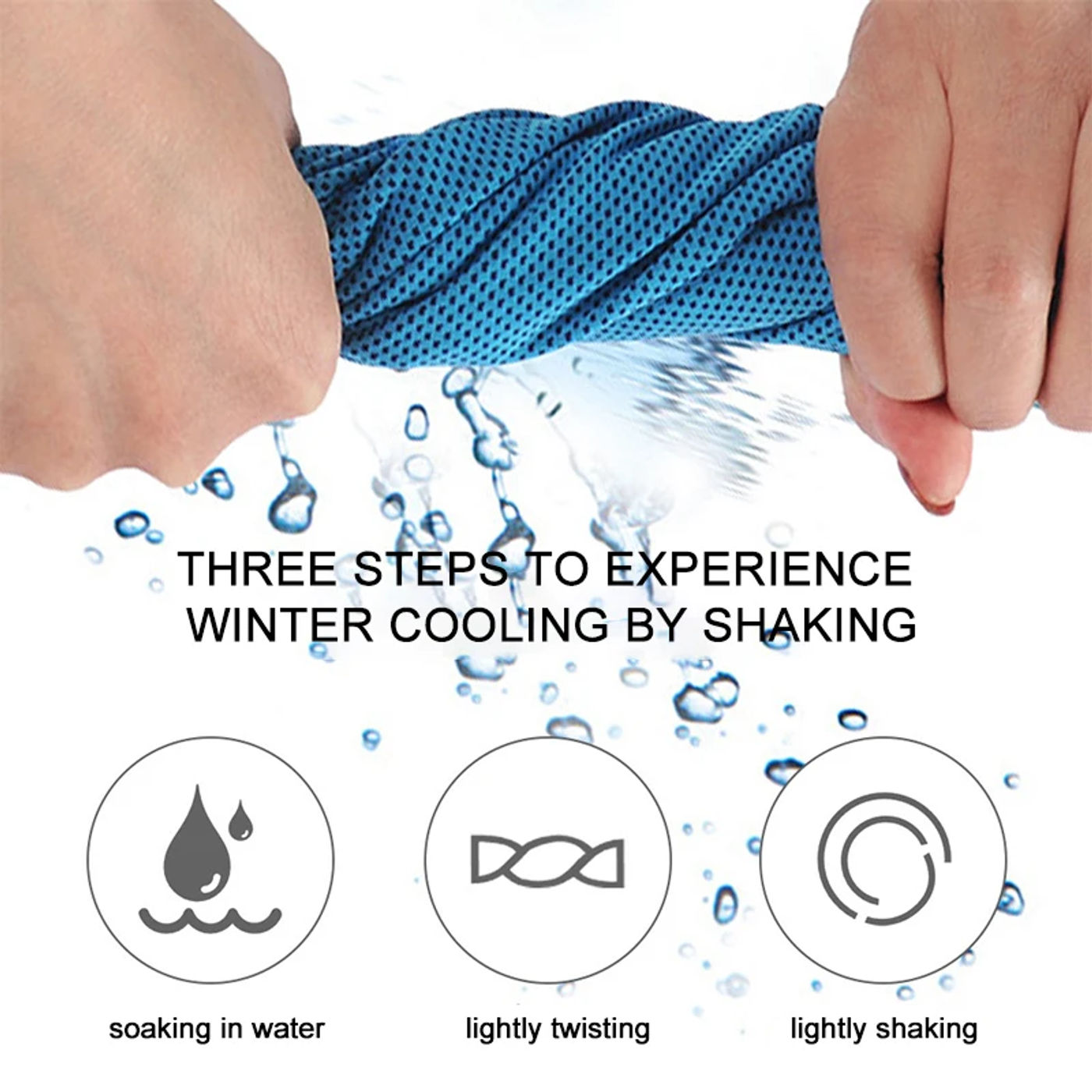 Description Picture 3 of itemMicrofiber Quick Dry Towel, Drying, Cool Absorbent, Handkerchief, Sauna, Spa, Hotel, Face, Gym, Sports, Home, Wholesale
