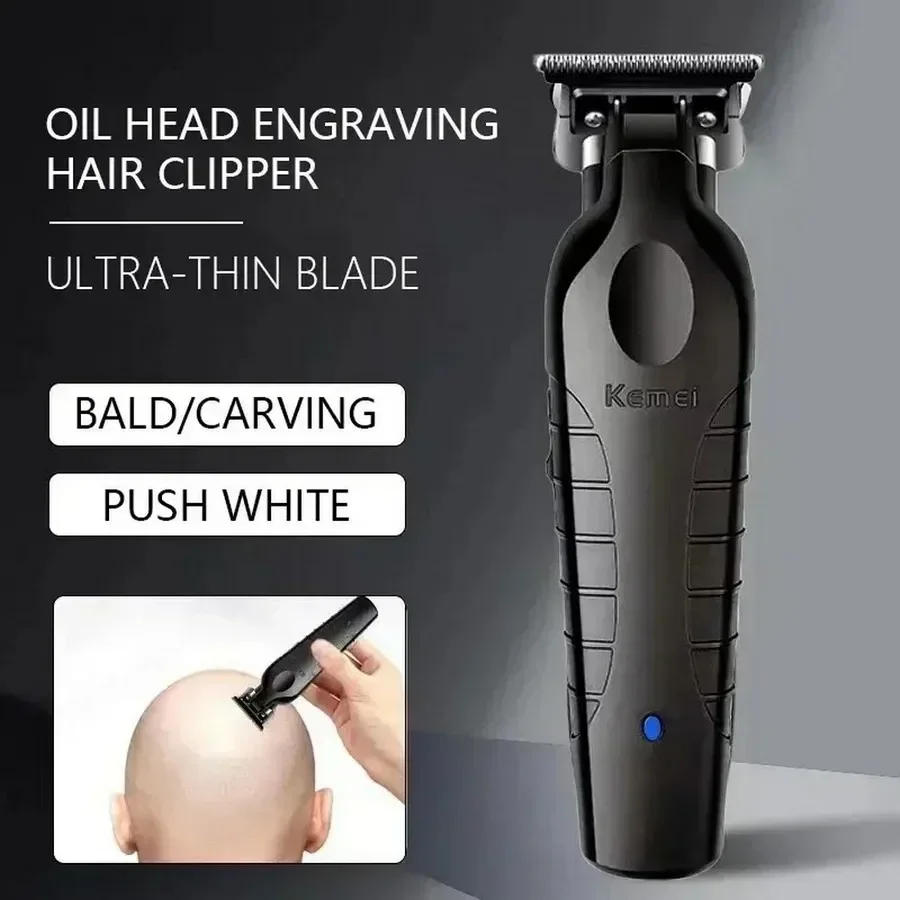 Description Picture 2 of itemKemei Professional Hair Clipper For Men Adjustable Cordless Electric Hair Trimmer Rechargeable Hair Cutting Machine Lithium