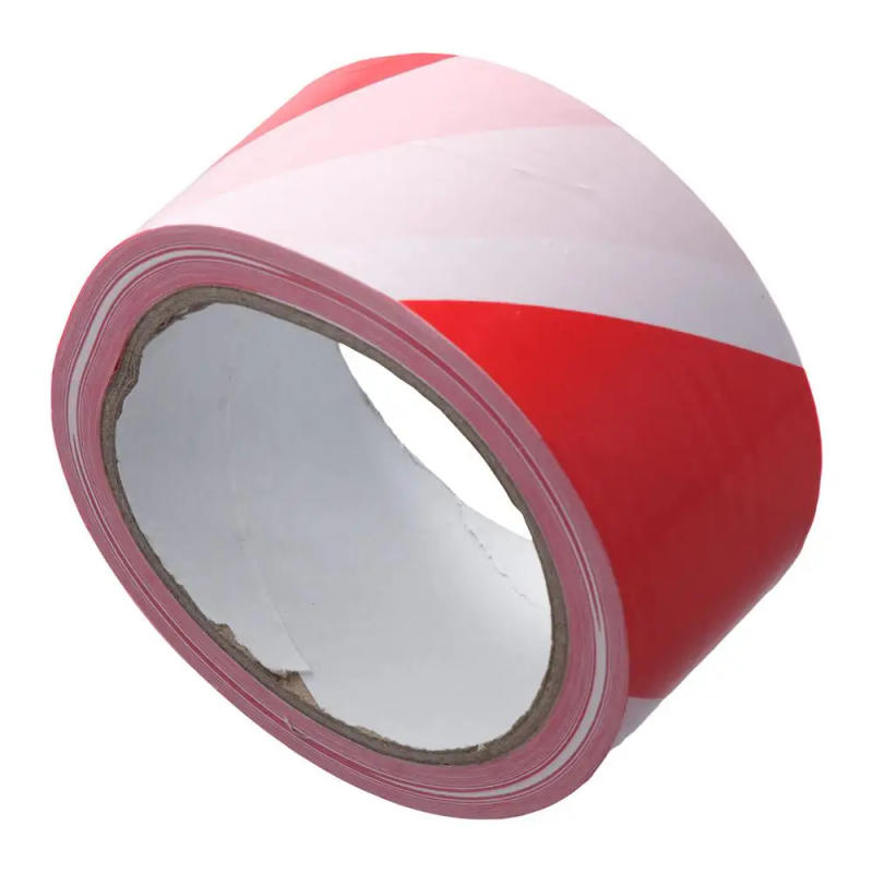 Description Picture 2 of itemRed White Barricade Tape Caution Tape, 2x 40Inch Non-Adhesive Safety Warning Tape Construction Barrier Tape Red Flagging Tape