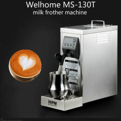 WPM-MS130T Milk Frother Tea Shop Commercial Automatic Steam Engine Coffee Frothing Machine Intelligent Full  Setting Temperature