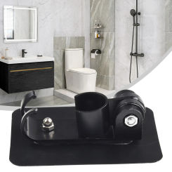 1pcs Adjustable Shower Head Holder G1/2 Handheld Suction Up Drill-Shower Head Holder Showerhead Rack Punch-free Bathroom Holder