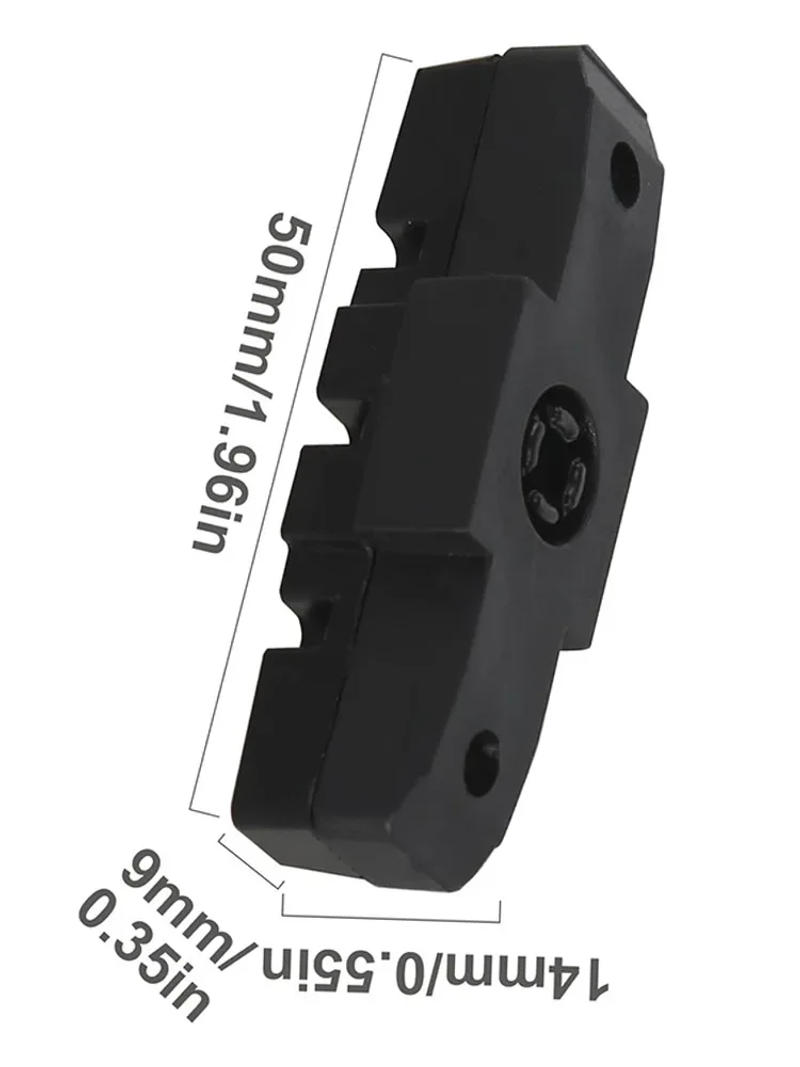 Description Picture 2 of item6/8pcs Bicycle Brake Pads Shoes For-MAGURA HS11/ HS22/ HS33 50mm V Brake Pads Replace Parts Road Bike Accessories