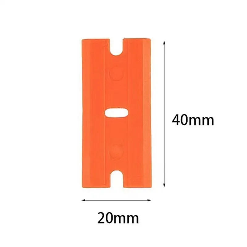 Description Picture 4 of itemRazor, 1PC Plastic Scraper Tool with 10PCS Plastic Blades for Removing Glue, Sticker, Decals, Tint from Car Window and Glass